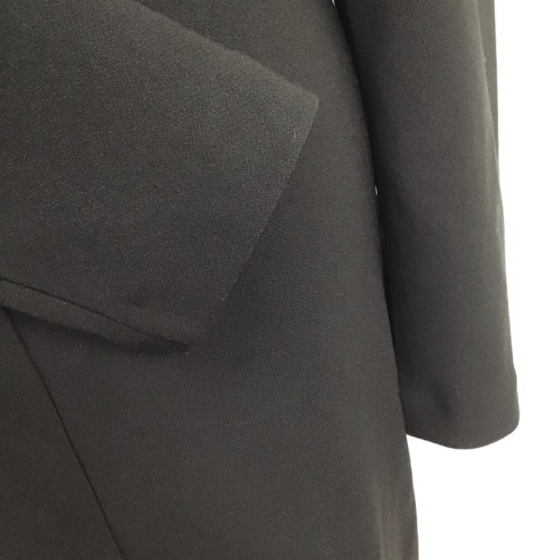 ザラ ZARA ワンピース ロングスカート 2712 628 800 長袖 スリット S 無地 黒 / ブラック /  レディース USED 古着 中古 10119615