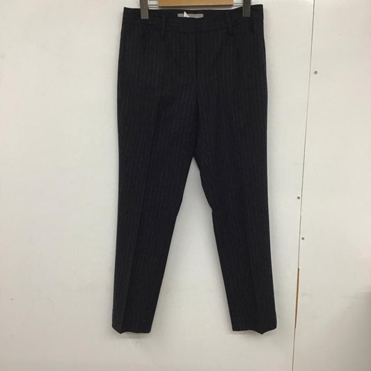 セオリーリュクス theory luxe パンツ スラックス 38 ストライプ 黒 / ブラック /  レディース USED 古着 中古 10133161