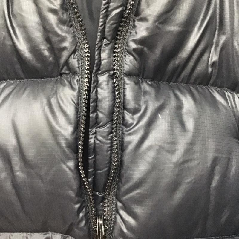ザノースフェイス THE NORTH FACE ジャケット、上着 ダウンジャケット ジップアップジャケット ナイロンジャケット アウター M ロゴ、文字 黒 / ブラック /  メンズ USED 古着 中古 10143164