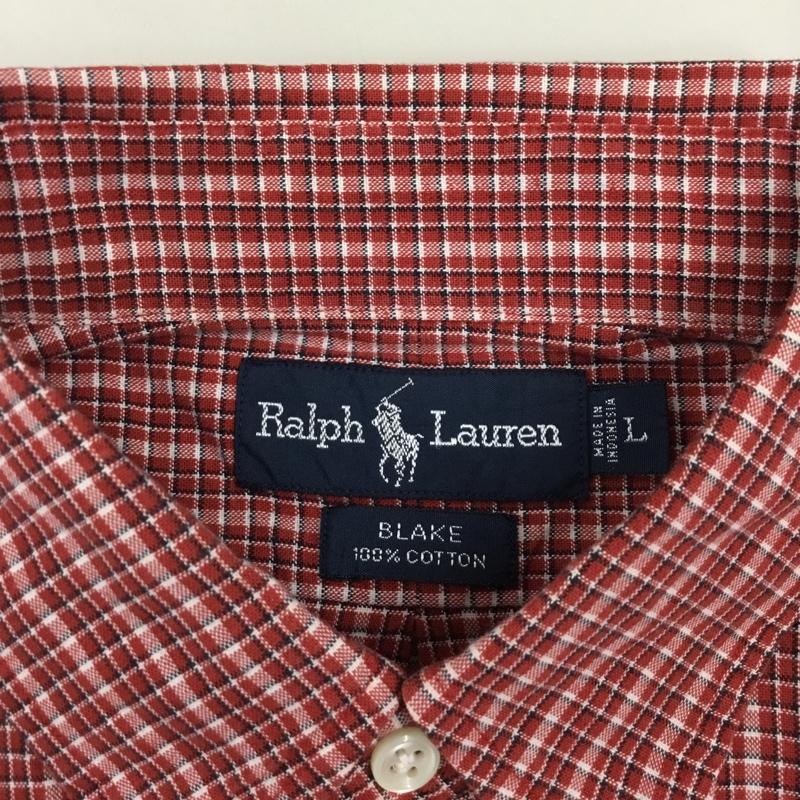 ラルフローレン RALPHLAUREN シャツ、ブラウス 長袖 ボタンダウンシャツ L チェック マルチカラー / マルチカラー /  メンズ USED 古着 中古 10113451
