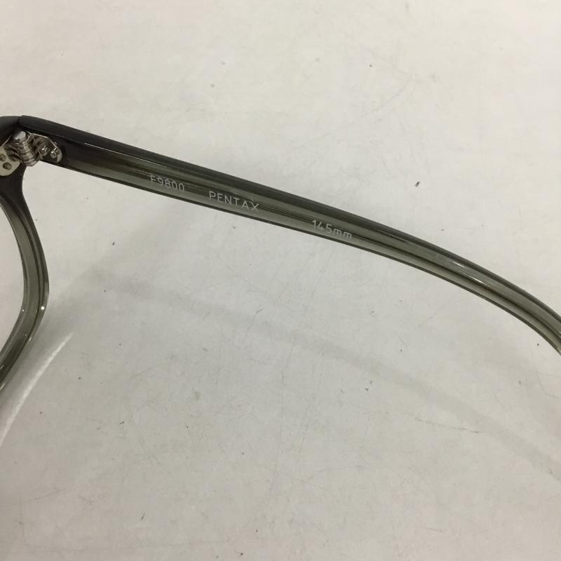 古着 USED めがね・サングラス めがね F9800 Z87-2 Smoke 145mm 無地 茶 / ブラウン / X カーキ / カーキ /  メンズ USED 古着 中古 10142123