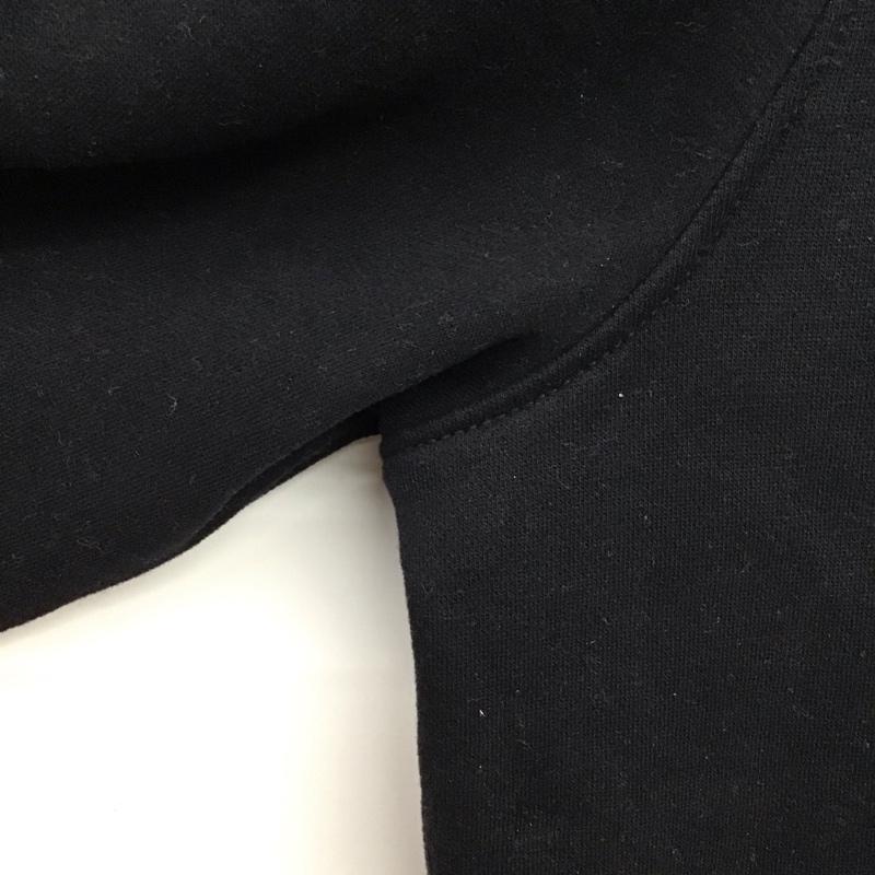トミー ジーンズ TOMMY JEANS パーカー 長袖 長袖パーカー プルオーバーパーカー スウェット M ロゴ、文字 黒 / ブラック /  メンズ USED 古着 中古 10150868