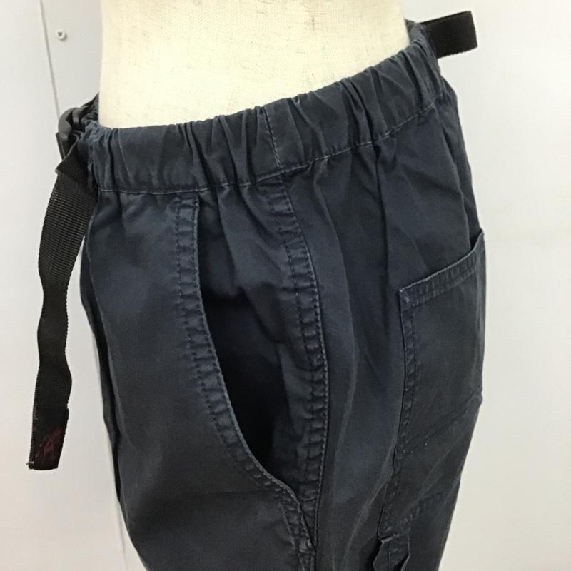 エックスガール X-girl パンツ ショートパンツ 05162702 X-girl×GRAMICCI PAINTERSHORTPANT ハーフパンツ カジュアルパンツ コラボ 1 無地 紺 / ネイビー /  レディース USED 古着 中古 10105719