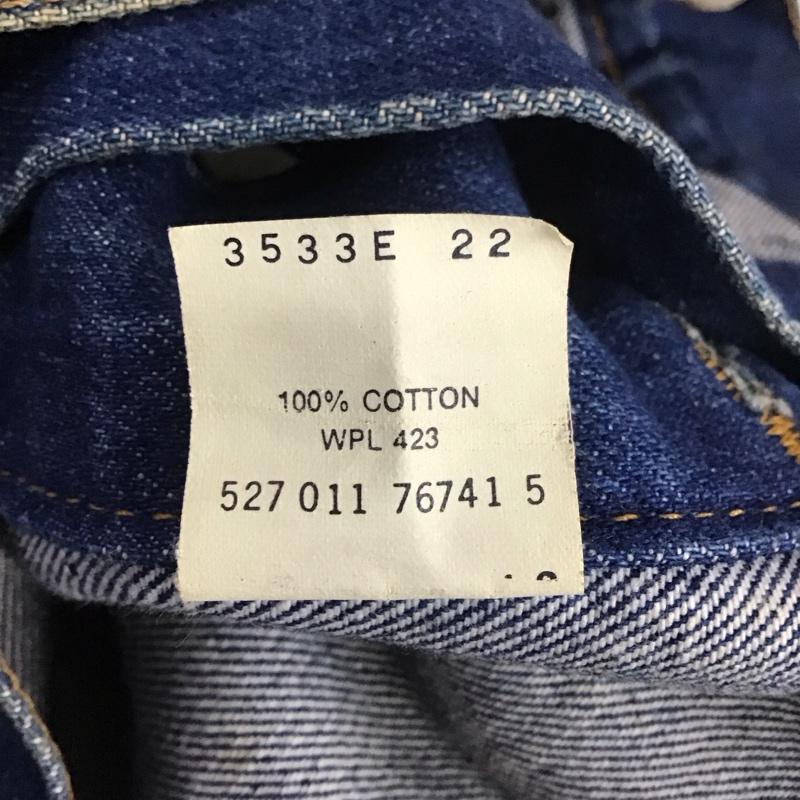 リーバイス Levi s ジャケット、上着 ジャケット、ブレザー 80S USA製 70506 Gジャン デニムジャケット アウター 42 無地 インディゴ / インディゴ /  メンズ USED 古着 中古 10110379