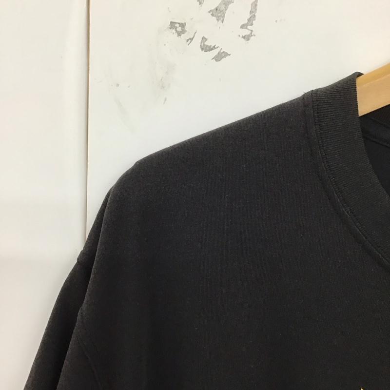 モンベル mont-bell Tシャツ 半袖 1114349 Tシャツ クルーネック プリントTシャツ XL プリント 黒 / ブラック /  メンズ USED 古着 中古 10129050