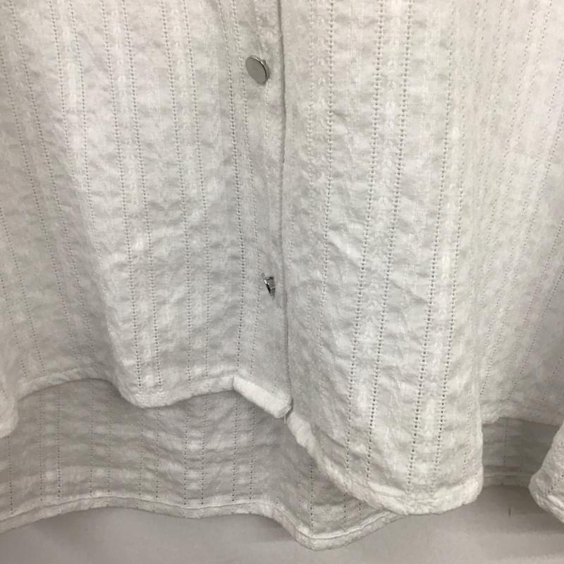 ザラ ZARA シャツ、ブラウス 長袖 S 無地 白 / ホワイト /  レディース USED 古着 中古 10140396