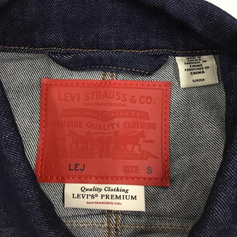 リーバイストラウスアンドコー Levi Strauss & co. ジャケット、上着 ジャケット、ブレザー デニムジャケット カラージャケット 長袖ジャケット ブルゾン Gジャン S 無地 インディゴ / インディゴ /  メンズ USED 古着 中古 10120133
