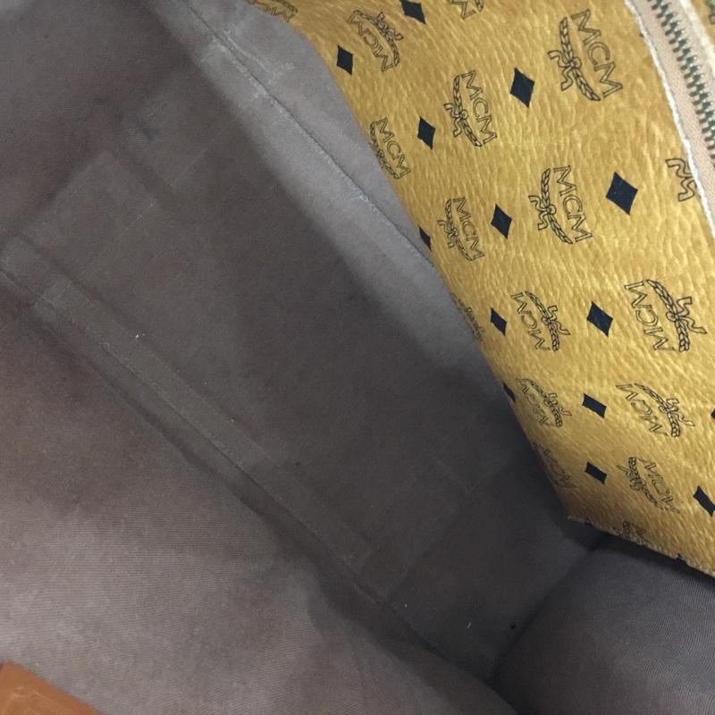 エムシーエム MCM トートバッグ トートバッグ レザー ロゴ ロゴ、文字 茶 / ブラウン /  レディース USED 古着 中古 10144958