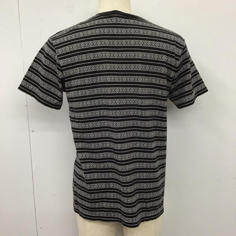 クーティー COOTIE Tシャツ 半袖 半袖カットソー プリントTシャツ クルーネックカットソー L プリント 白 / ホワイト / X 黒 / ブラック /  メンズ USED 古着 中古 10113143
