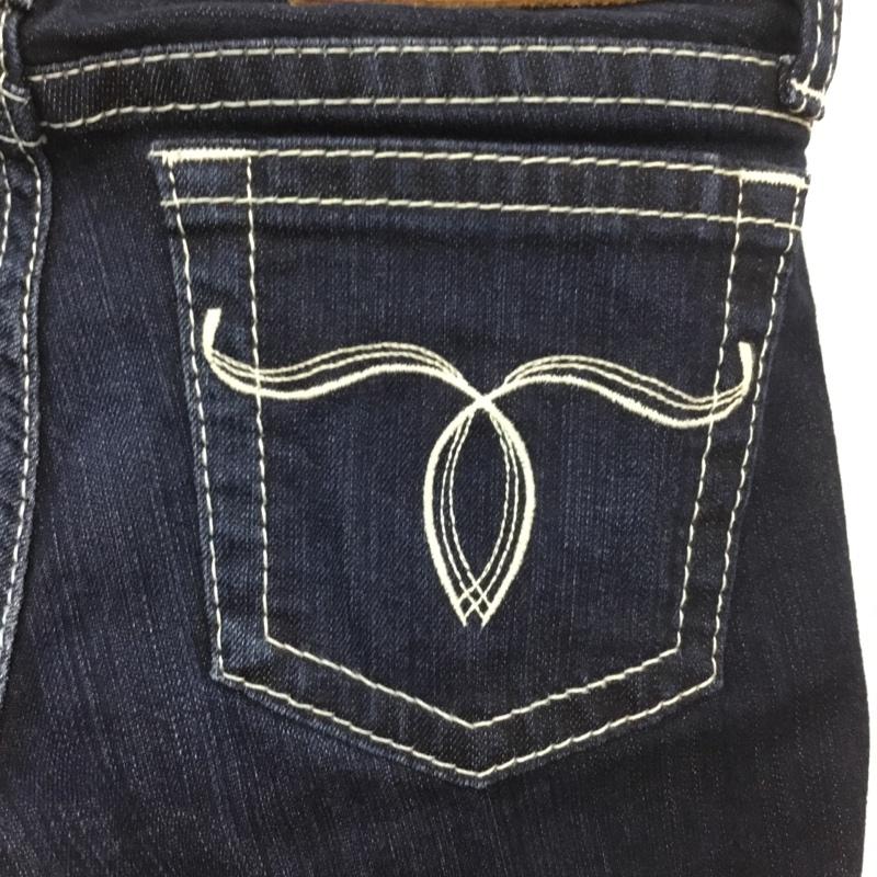 マウジー MOUSSY パンツ デニム、ジーンズ デニムパンツ スリムパンツ ストレッチパンツ ジーンズ 無地 インディゴ / インディゴ /  レディース USED 古着 中古 10118570