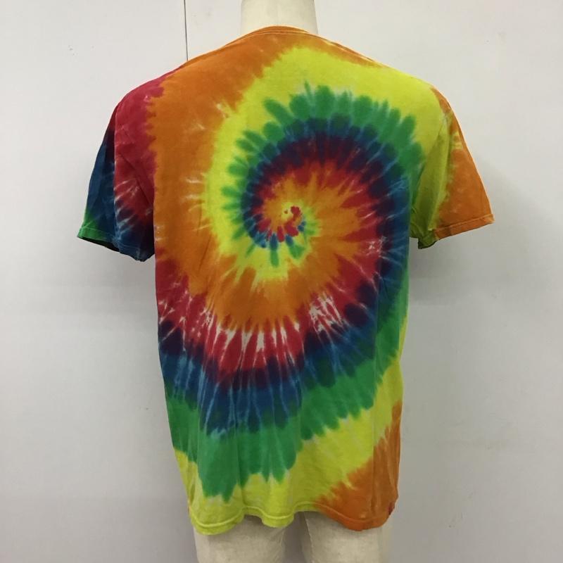 古着 USED Tシャツ 半袖 半袖カットソー プリントTシャツ クルーネックカットソー L プリント マルチカラー / マルチカラー /  メンズ USED 古着 中古 10116408