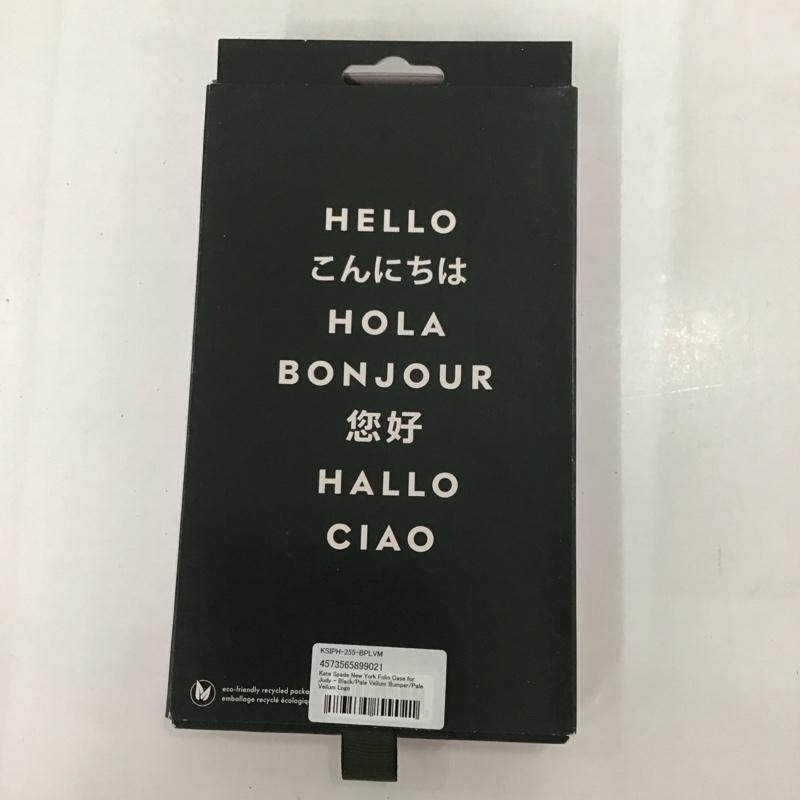 ケイトスペード Kate Spade ファッション小物 ファッション小物 KSIPH-255-BPLVM iPhone14 Pro iPhoneケース 無地 黒 / ブラック /  レディース USED 古着 中古 10124370