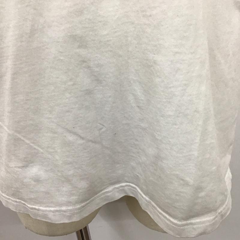 トミーヒルフィガー TOMMY HILFIGER Tシャツ 半袖 半袖カットソー プリントTシャツ クルーネックカットソー M ロゴ、文字 白 / ホワイト /  メンズ USED 古着 中古 10127635