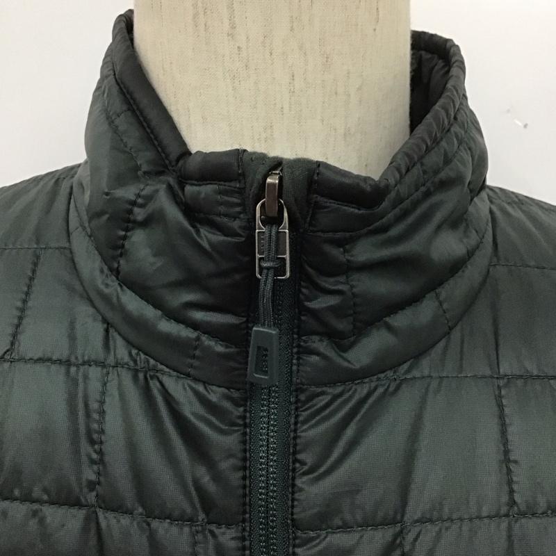 パタゴニア patagonia ジャケット、上着 ジャンパー、ブルゾン ジップアップジャケット ジャンパー アウター ダウンジャケット L ロゴ、文字 緑 / グリーン /  メンズ USED 古着 中古 10106767