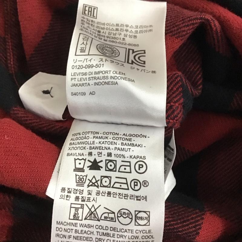 リーバイス Levi s シャツ、ブラウス 長袖 長袖シャツ チェックシャツ カラーシャツ M チェック マルチカラー / マルチカラー /  メンズ USED 古着 中古 10145541