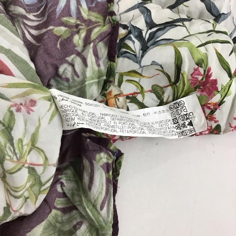 ザラ ZARA シャツ、ブラウス 半袖 半袖シャツ プリントシャツ カラーシャツ M プリント マルチカラー / マルチカラー /  メンズ USED 古着 中古 10131003