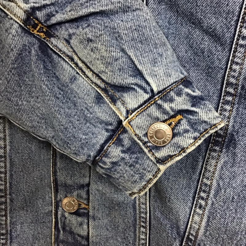 ザラ ZARA ジャケット、上着 ジャケット、ブレザー デニムジャケット Gジャン 160cm 無地 水色 / ライトブルー /  ガールズ USED 古着 中古 10121530
