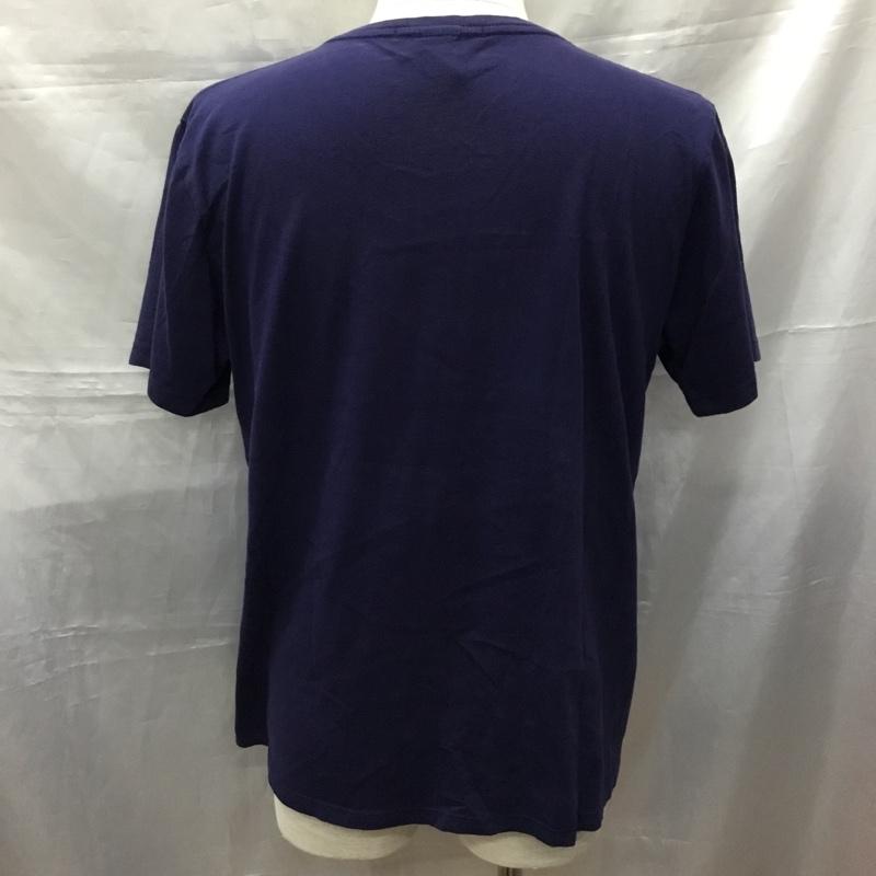 アーバンリサーチドアーズ URBAN RESEARCH DOORS Tシャツ 半袖 半袖カットソー プリントTシャツ クルーネックカットソー 38 プリント 紺 / ネイビー /  メンズ USED 古着 中古 10114609