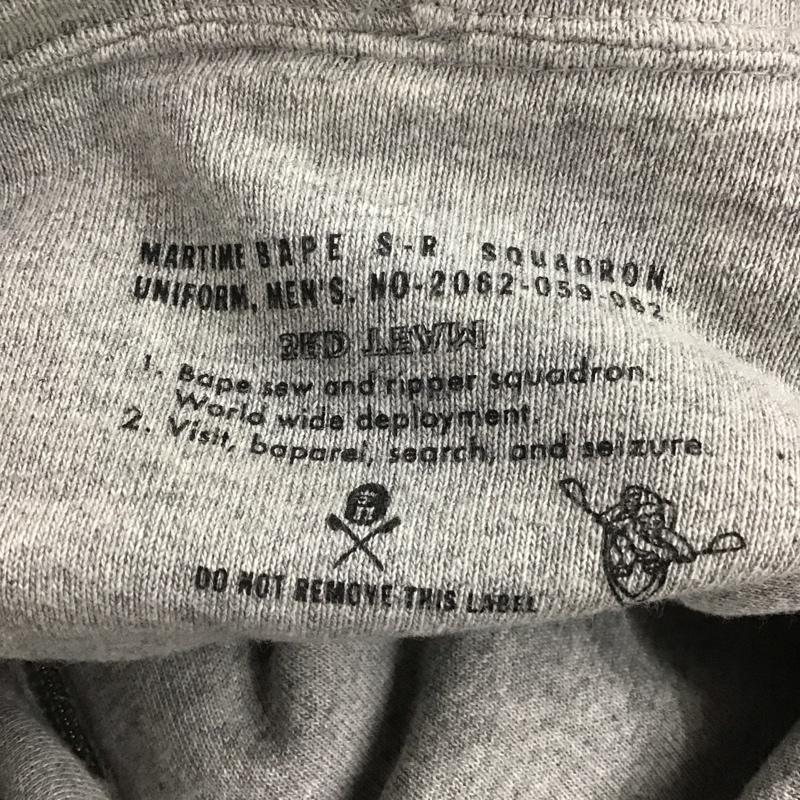 アベイシングエイプ A BATHING APE パーカー 長袖 1910-115-013 リバーシブル フルジップ リーフ XXL 総柄 マルチカラー / マルチカラー /  メンズ USED 古着 中古 10107428