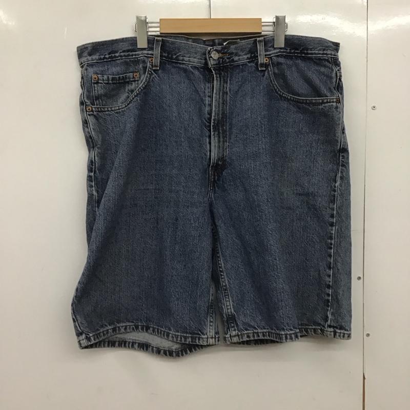リーバイストラウスアンドコー Levi Strauss & co. パンツ ショートパンツ デニムパンツ ショートパンツ ハーフパンツ 40インチ 無地 インディゴ / インディゴ /  メンズ USED 古着 中古 10148260