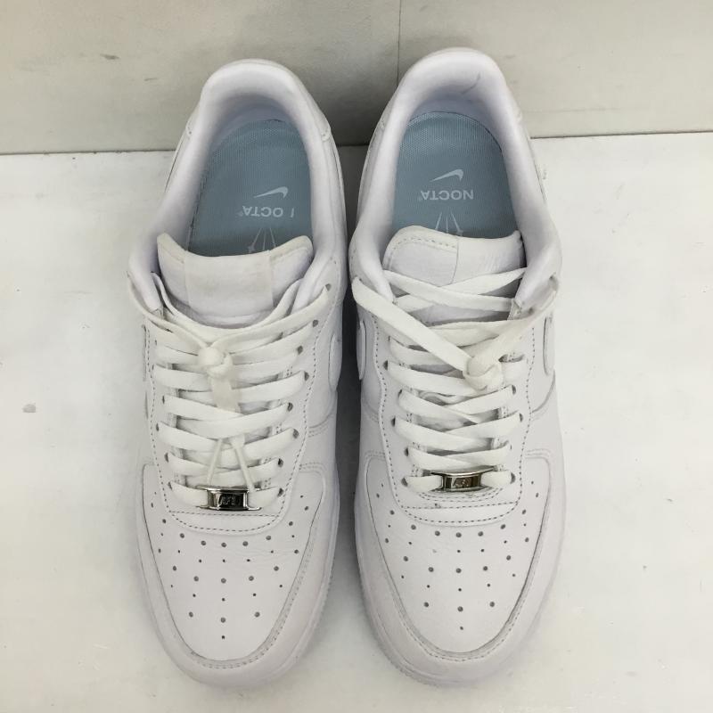 ナイキ NIKE スニーカー スニーカー CZ8065-100 Drake NOCTA × Nike Air Force 1 Low Certified Lover Boy White ドレイク ノクタ × ナイキ エアフォース1 ロー サーティファイド ラバー ボーイ 27.5cm ロゴ、文字 白 / ホワイト /  メンズ USED 古着 中古 10120981