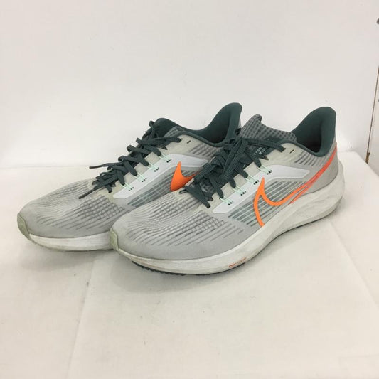 ナイキ NIKE スニーカー スニーカー DH4071-003 エアズームペガサス39 30cm 30.0cm ロゴ、文字 灰 / グレー / X 橙 / オレンジ /  メンズ USED 古着 中古 10133900