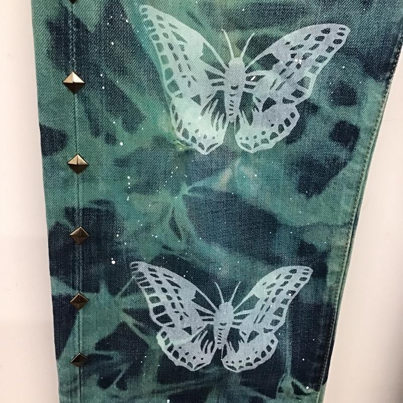 リーバイス Levi s パンツ デニム、ジーンズ Dirtybox archive 34インチ プリント マルチカラー / マルチカラー /  メンズ USED 古着 中古 10105672