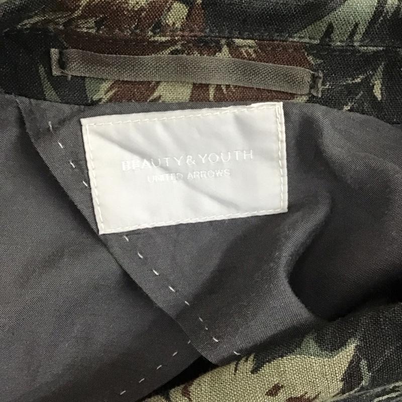 ビューティアンドユースユナイテッドアローズ BEAUTY&YOUTH UNITED ARROWS ジャケット、上着 ジャケット、ブレザー カジュアルジャケット カラージャケット プリントジャケット アウター XL プリント マルチカラー / マルチカラー /  メンズ USED 古着 中古 10119139