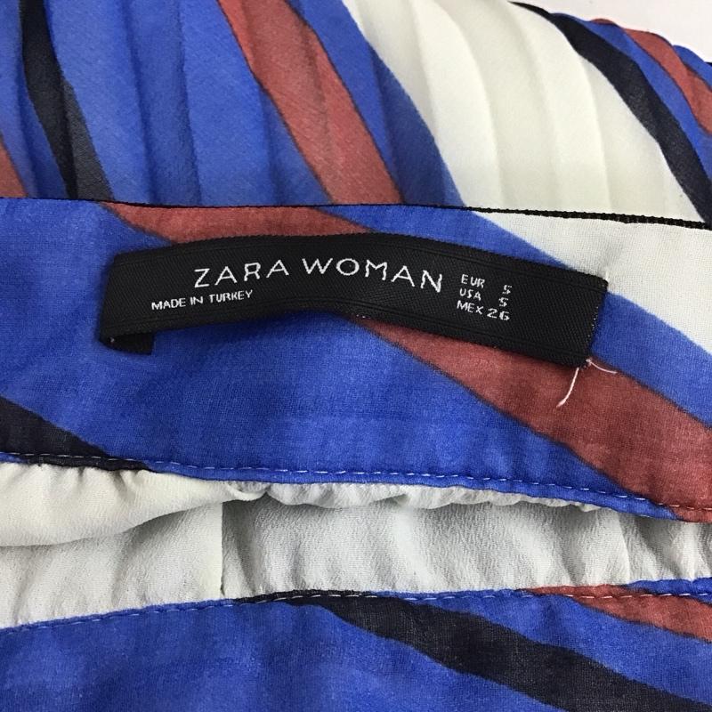 ザラウーマン ZARA WOMAN スカート ロングスカート ロングスカート フレアスカート カジュアルスカート S プリント マルチカラー / マルチカラー /  レディース USED 古着 中古 10129723