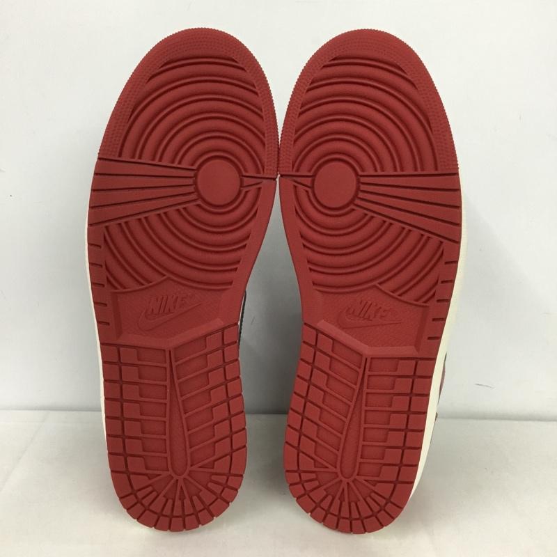ナイキ NIKE スニーカー スニーカー DZ5485-106 AIR JORDAN 1 RETRO HIGH OG 30cm 箱有 30.0cm ロゴ、文字 白 / ホワイト / X 黒 / ブラック / X 赤 / レッド /  メンズ USED 古着 中古 10144348