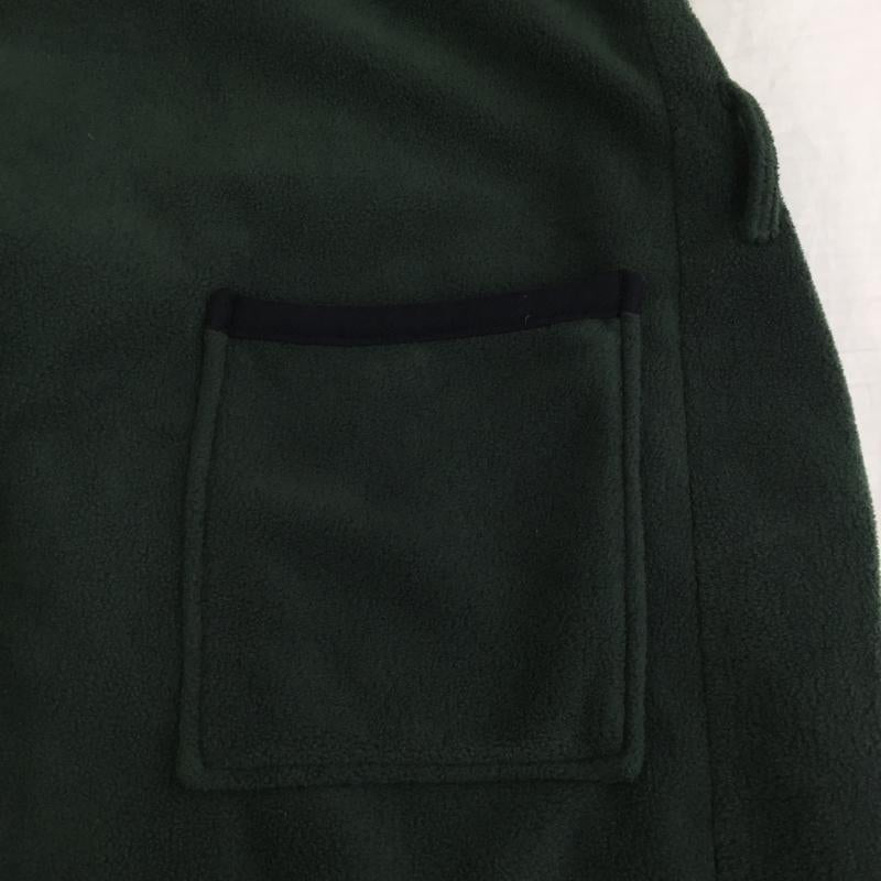 エルエルビーン L.L.Bean カーディガン 長袖 MR83 フリースガウンコート L 無地 緑 / グリーン /  メンズ USED 古着 中古 10142017