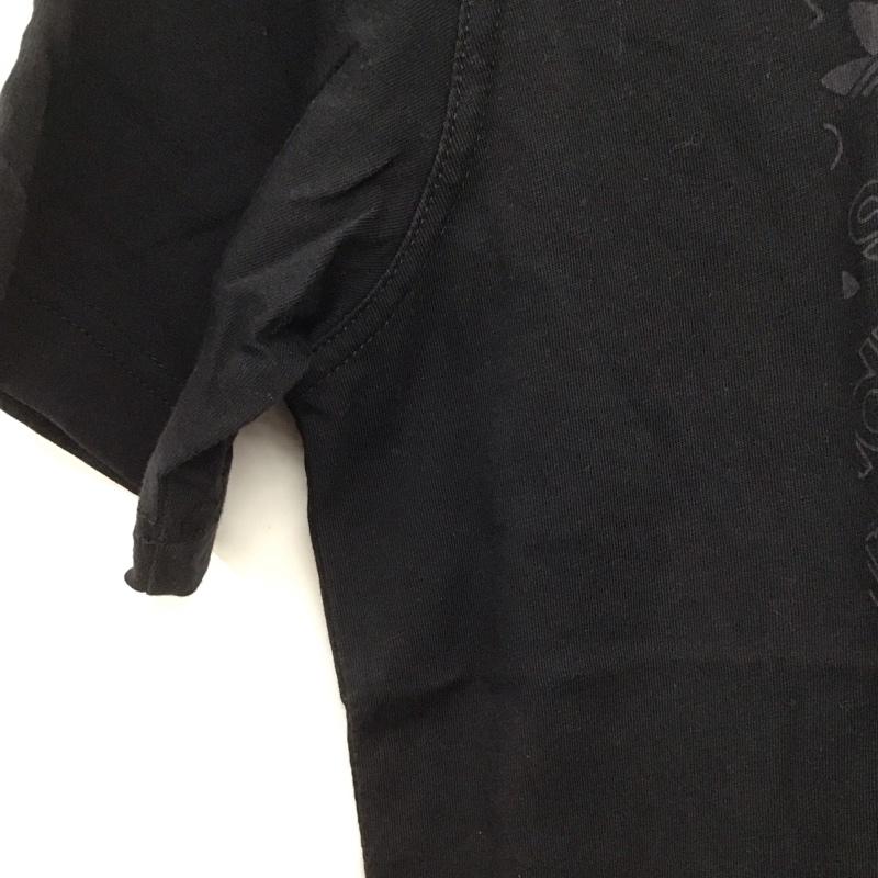 アディダス adidas Tシャツ 半袖 ed7043 Tシャツ プリントTシャツ 半袖カットソー M プリント 黒 / ブラック /  メンズ USED 古着 中古 10142402