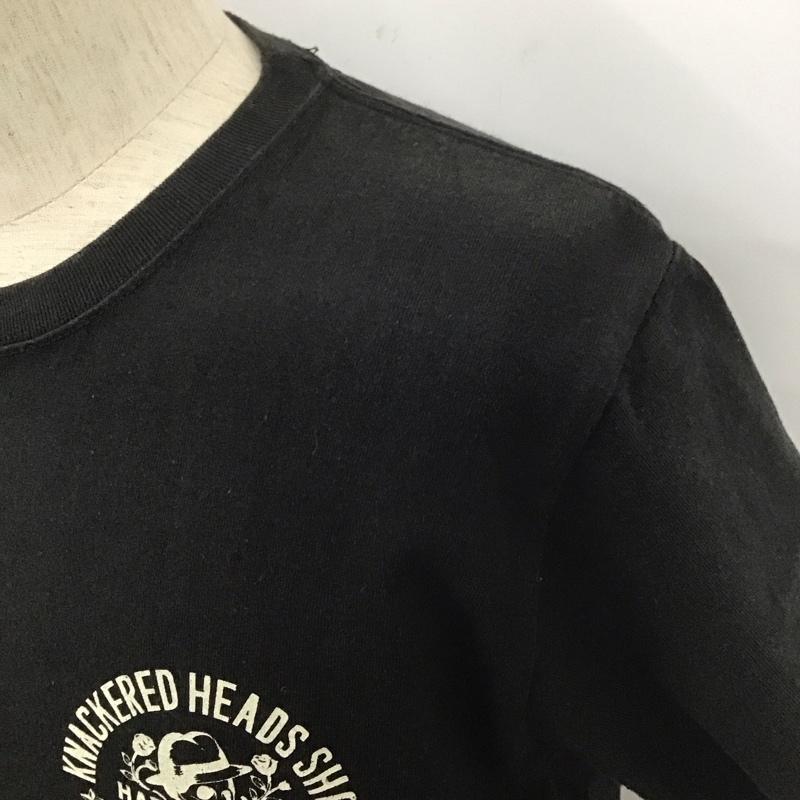 ナッカード KNACKERED Tシャツ 半袖 M プリント 黒 / ブラック /  メンズ USED 古着 中古 10107267