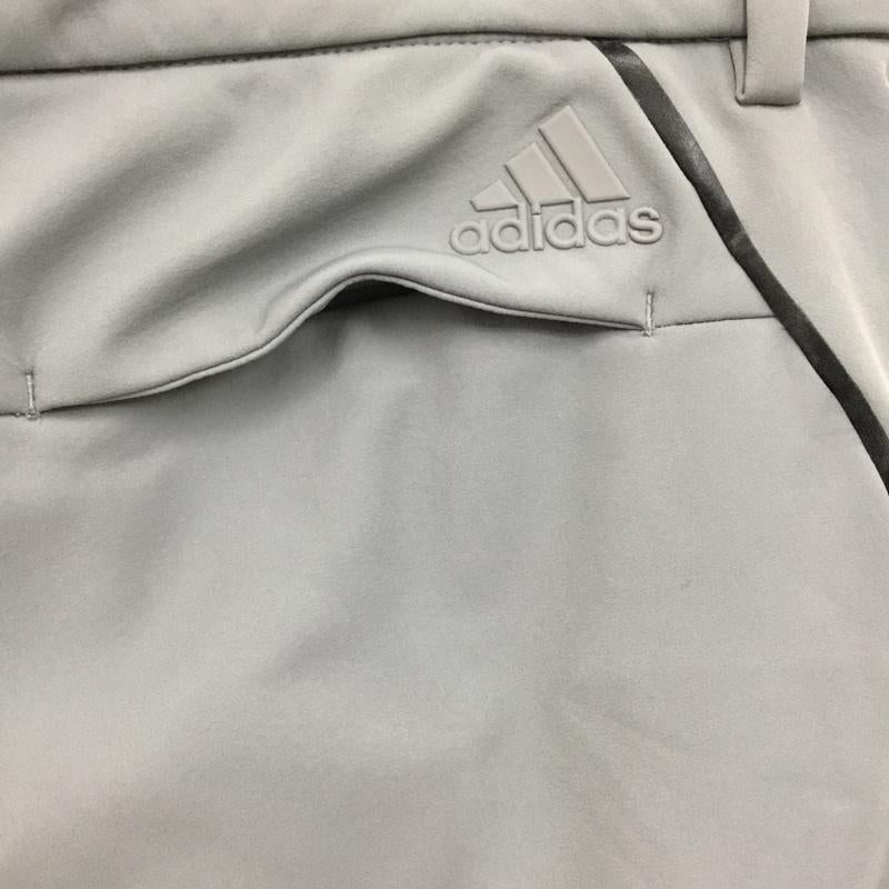 アディダス adidas パンツ ワークパンツ、ペインターパンツ カジュアルパンツ ワークパンツ ワイドパンツ スポーツウェア ロゴ、文字 灰 / グレー /  メンズ USED 古着 中古 10114812