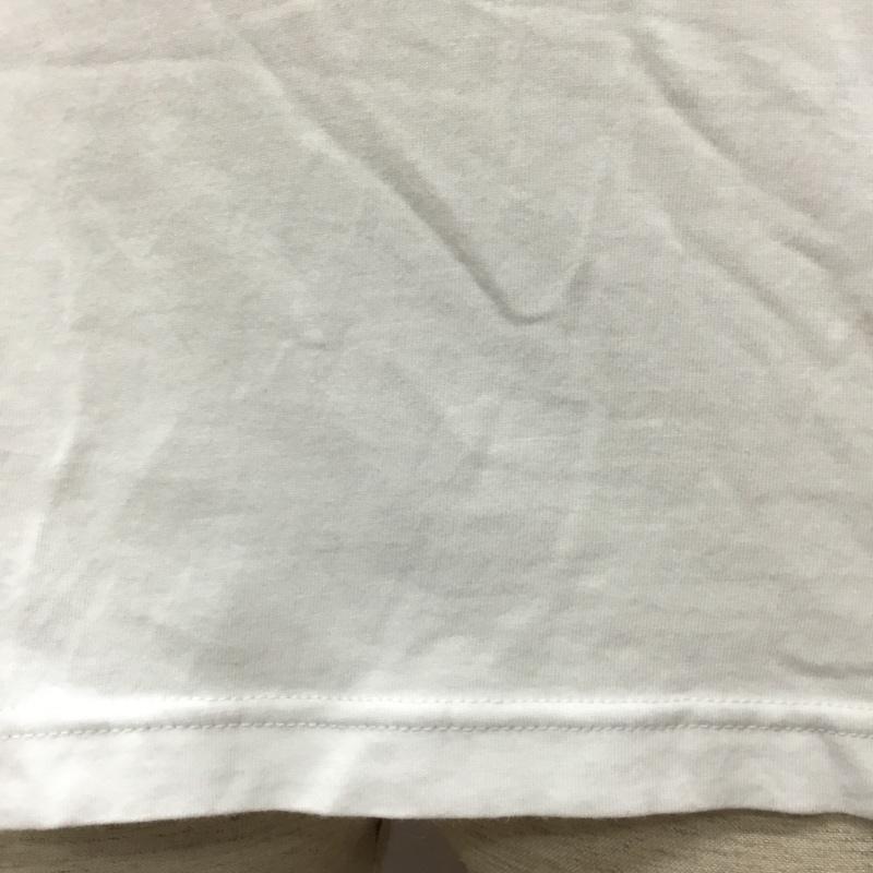 エンポリオアルマーニ EMPORIO ARMANI Tシャツ 半袖 半袖カットソー プリントTシャツ クルーネックカットソー S ロゴ、文字 白 / ホワイト /  メンズ USED 古着 中古 10116919