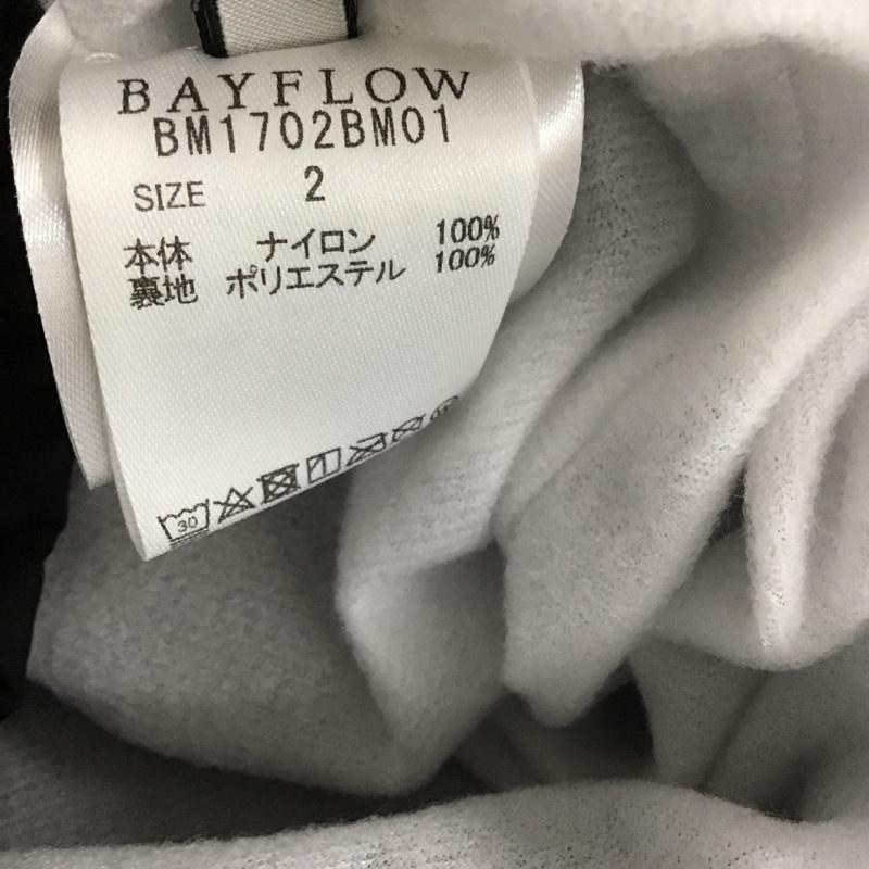 ベイフロー BAYFLOW ジャケット、上着 ジャケット、ブレザー ナイロンジャケット カジュアルジャケット アウター S ロゴ、文字 黒 / ブラック /  メンズ USED 古着 中古 10146638