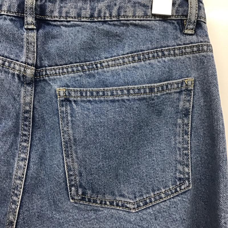 ザラ ZARA パンツ デニム、ジーンズ 36 無地 水色 / ライトブルー /  レディース USED 古着 中古 10106442