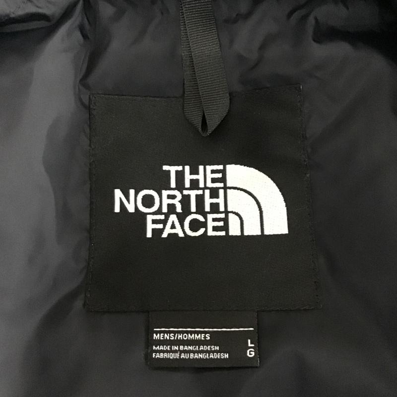 ザノースフェイス THE NORTH FACE ジャケット、上着 ジャンパー、ブルゾン NA0A3C8D レトロ ヌプシロゴダウンジャケット ジップアップジャケット ダウンジャケット L ロゴ、文字 黒 / ブラック /  メンズ USED 古着 中古 10105544
