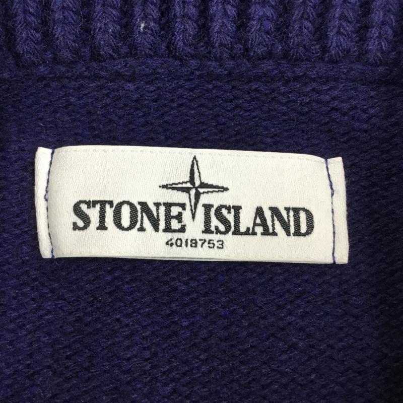 ストーンアイランド STONE ISLAND ジャケット、上着 ジャケット、ブレザー ニットジャケット L 無地 紺 / ネイビー /  メンズ USED 古着 中古 10138264