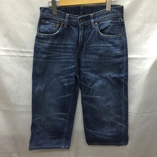 リーバイス Levi s パンツ デニム、ジーンズ ハーフパンツ 30インチ 無地 インディゴ / インディゴ /  メンズ USED 古着 中古 10108796