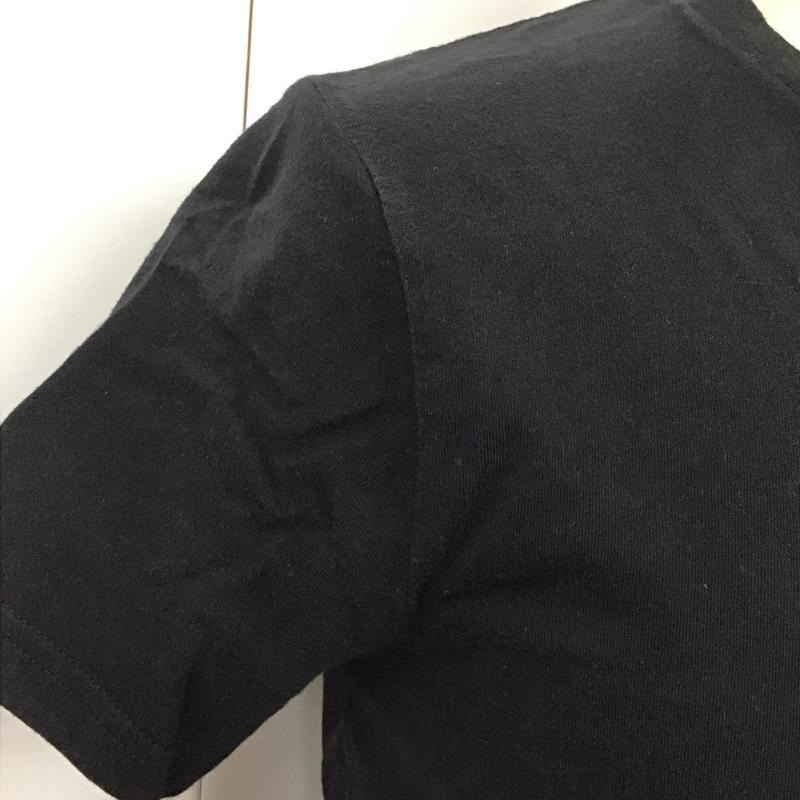 ホリスター Hollister Tシャツ 半袖 半袖カットソー プリントTシャツ クルーネックカットソー XS プリント 黒 / ブラック /  メンズ USED 古着 中古 10107248