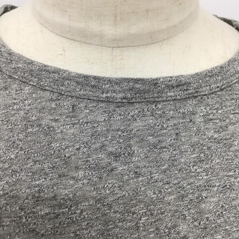 トッドスナイダー TODD SNYDER Tシャツ 半袖 半袖カットソー 無地Tシャツ クルーネックカットソー champion XS 無地 灰 / グレー /  メンズ USED 古着 中古 10125329