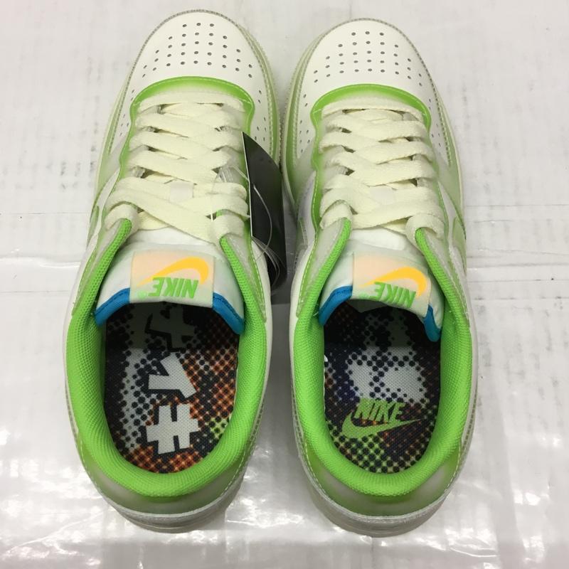 ナイキ NIKE スニーカー スニーカー FN7651-133 TERMINATOR LOW PRM 27cm 箱有 27.0cm ロゴ、文字 白 / ホワイト / X 薄緑 / ライトグリーン /  メンズ USED 古着 中古 10106357