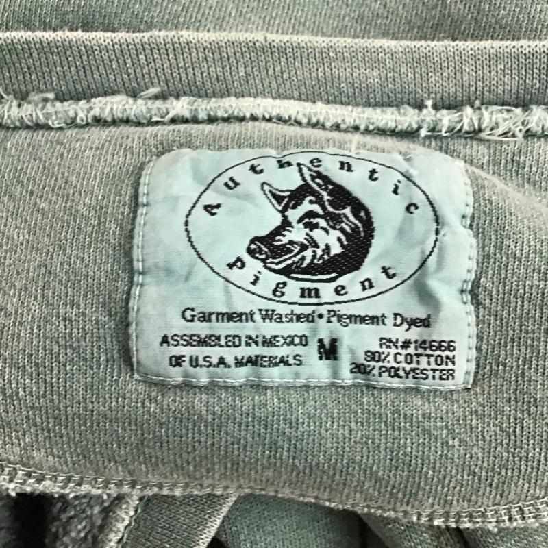 古着 USED トレーナー 長袖 長袖トレーナー スウェット クルーネック プルオーバー M ロゴ、文字 緑 / グリーン /  メンズ USED 古着 中古 10125042
