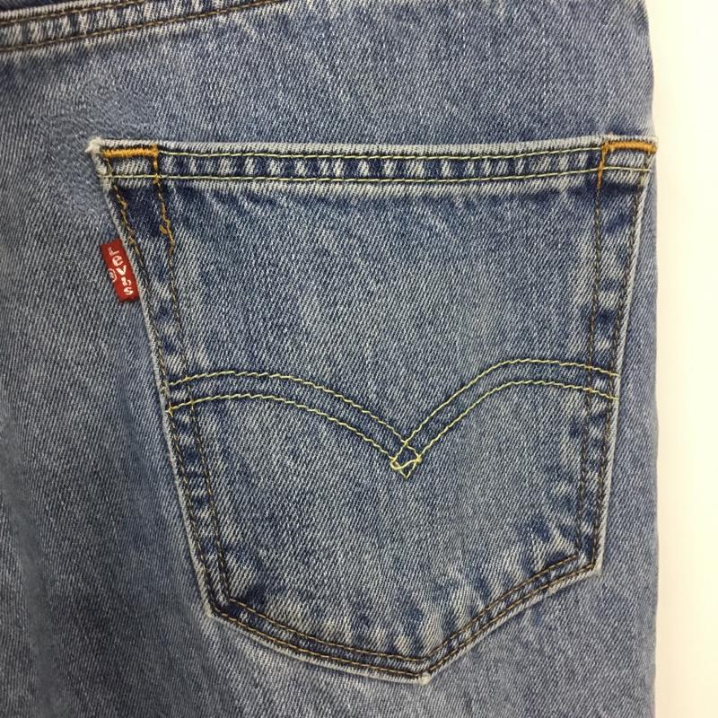 リーバイストラウスアンドコー Levi Strauss & co. パンツ デニム、ジーンズ デニムパンツ ストレートパンツ ワイドパンツ カジュアルパンツ 36 無地 インディゴ / インディゴ /  メンズ USED 古着 中古 10114048