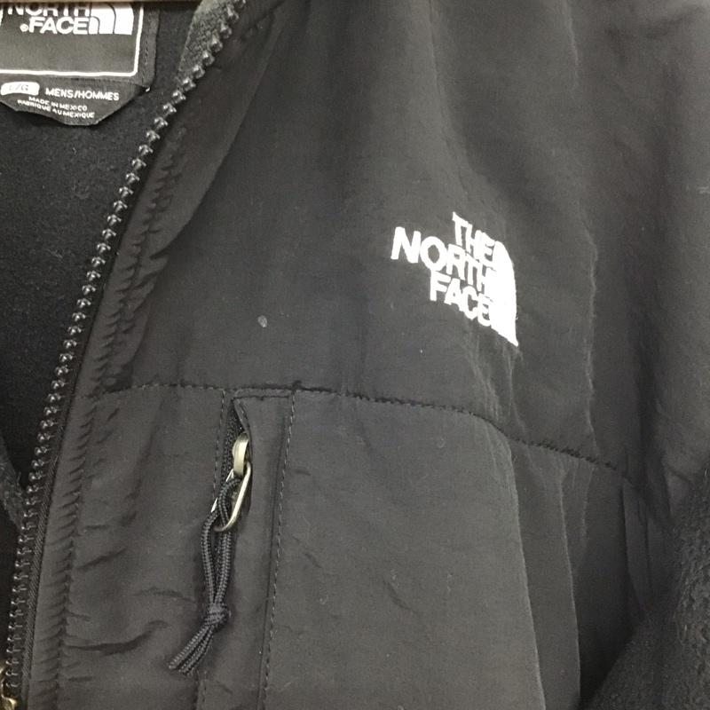ザノースフェイス THE NORTH FACE ジャケット、上着 ジャケット、ブレザー ジップアップジャケット アウター フリースジャケット L ロゴ、文字 黒 / ブラック /  メンズ USED 古着 中古 10138875