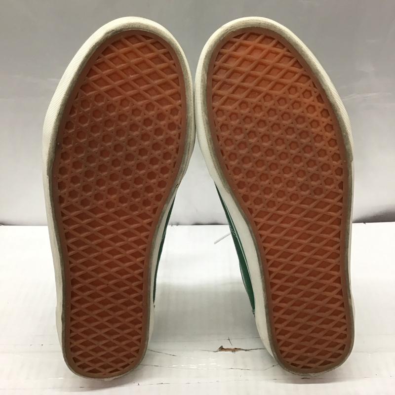 バンズ VANS スニーカー スニーカー V36CF COLORS OLD SKOOL 28.5cm 28.5cm ロゴ、文字 緑 / グリーン / X 白 / ホワイト /  メンズ USED 古着 中古 10114530