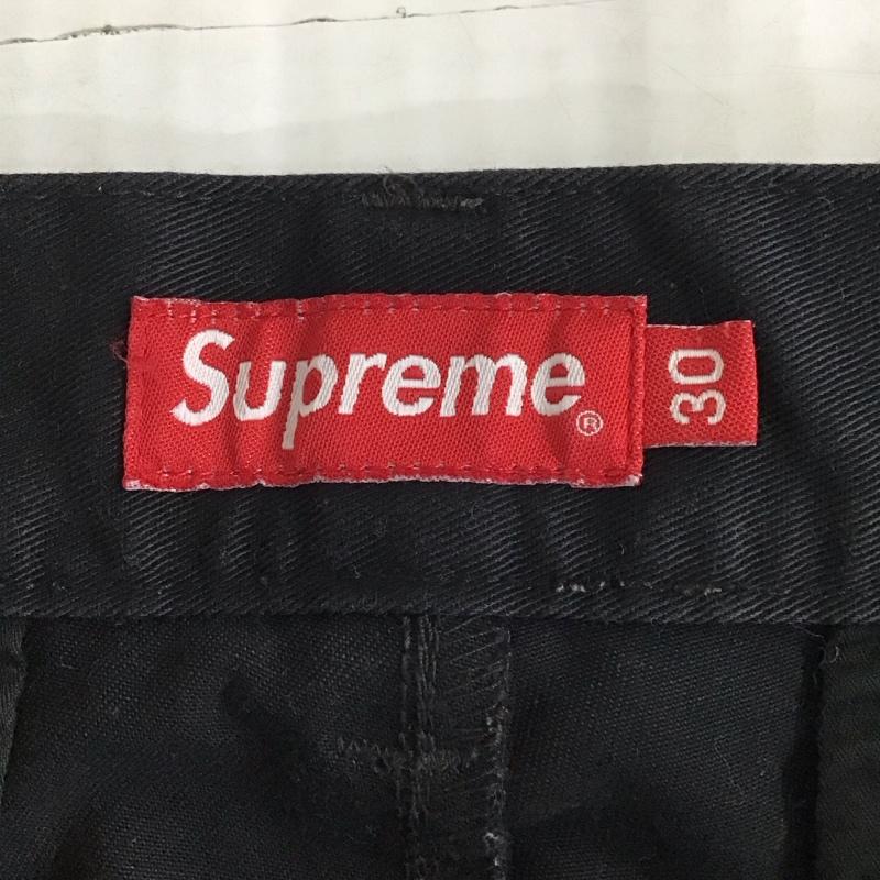 シュプリーム Supreme パンツ ワークパンツ、ペインターパンツ 2020SS WorkPant ワイドパンツ チノパン カジュアルパンツ 30インチ 無地 黒 / ブラック /  メンズ USED 古着 中古 10119692