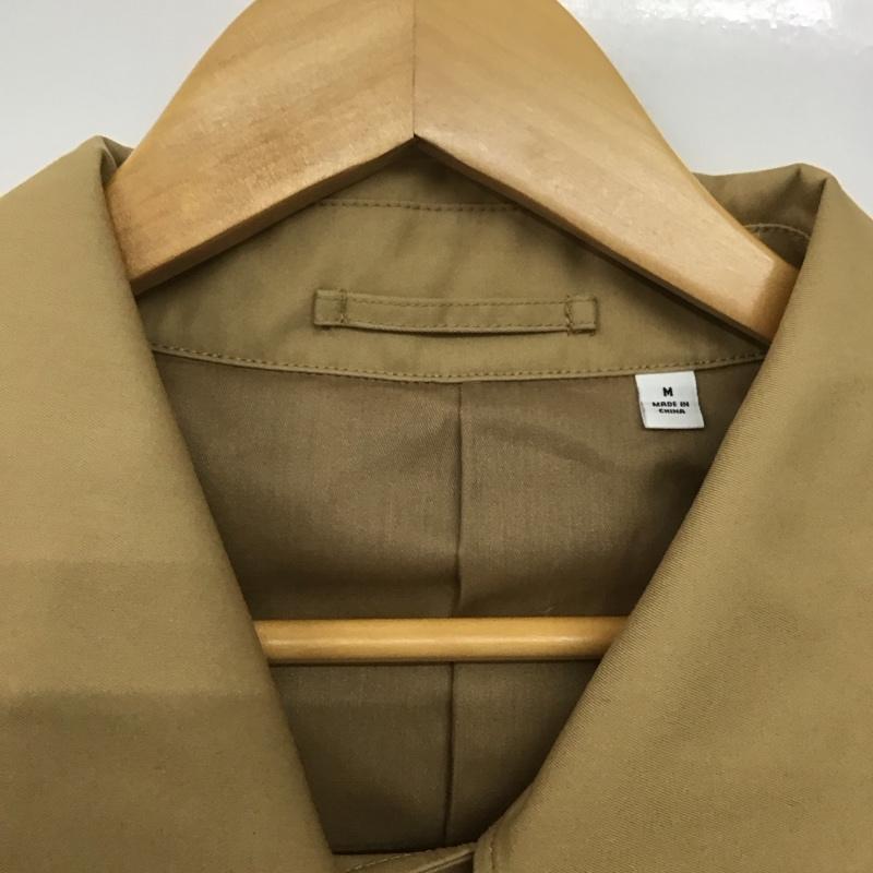 ユニクロ UNIQLO ジャケット、上着 ジャンパー、ブルゾン 312-431339 トレンチコート アウター ロングコート M 無地 ベージュ / ベージュ /  レディース USED 古着 中古 10143615