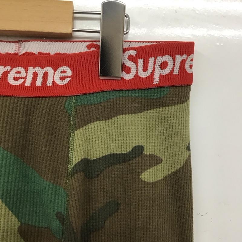 シュプリーム Supreme ボトムス ボトムス FW19 HanesThermalPant アンダーウェア S カモフラージュ柄・迷彩 マルチカラー / マルチカラー /  メンズ USED 古着 中古 10143141